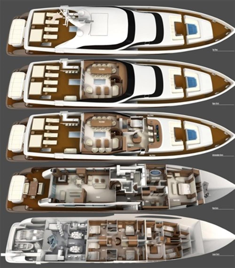 A.R.C. Yachts ARC 42 MY Trideck