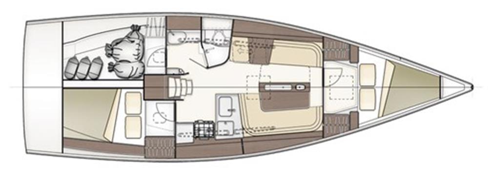 Dehler&nbsp;DEHLER 36 Match Race modifiziert
